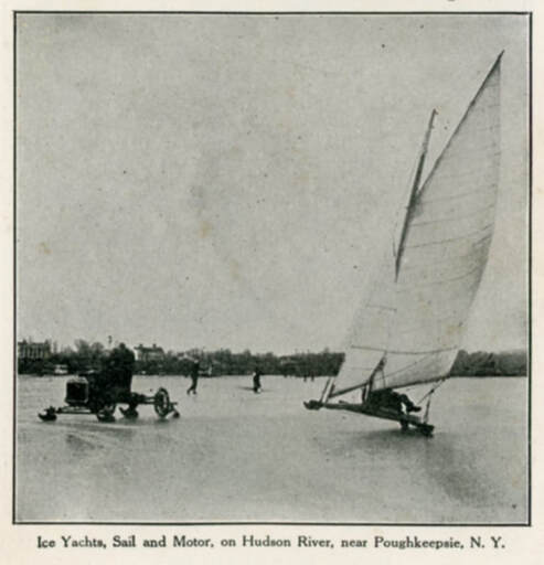 Spalding's Winter Sports: Ice Boats and Scooters (1917) - Hudson